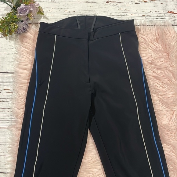 Obermeyer Black Striped Snow Skiing Pants - Picture 5 of 10